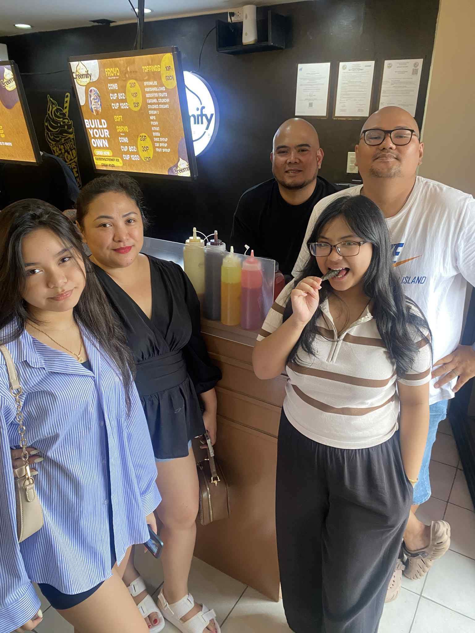 Happy customer enjoying Creemify